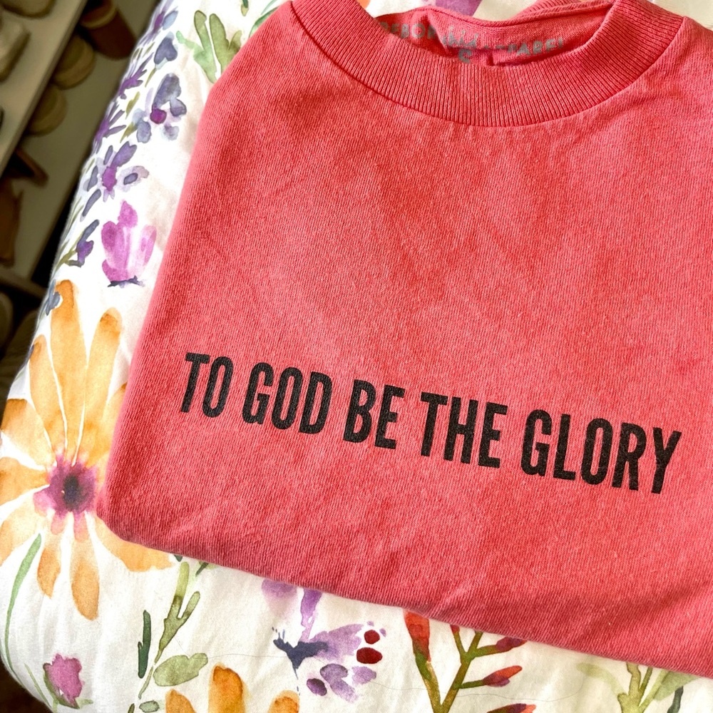 Jesus Loves You Company Pink Shirt Size small